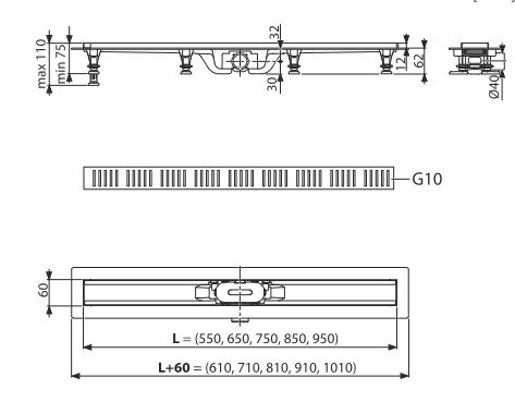 Водосточный желоб G10-750 (Koller Pool) - APZ10-750M Киев - изображение 2