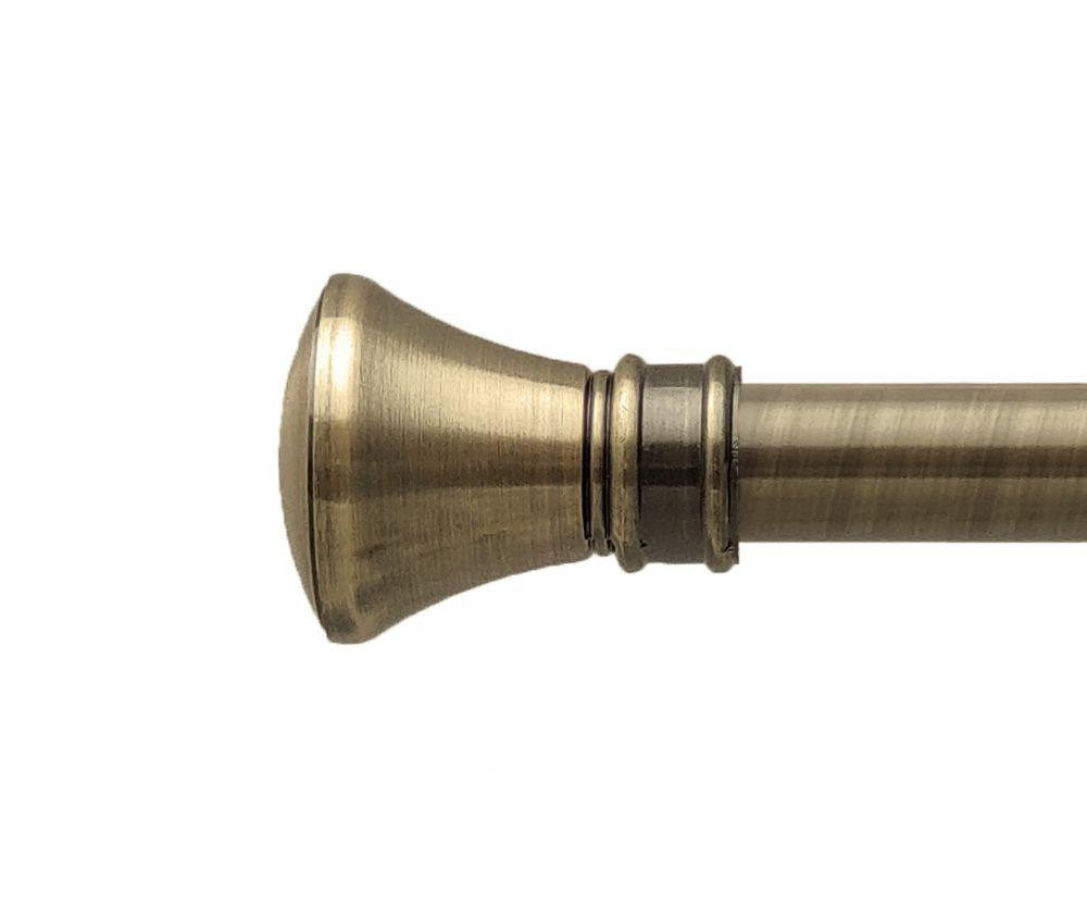 Карниз Orvit Люксор металевий однорядний техно гладка труба кільце металеве Антик 25 мм 240 см (00-00025874) Львов - изображение 2