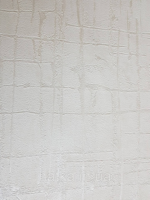 Обои Marburg Tango 58811 лофт 3д под штукатурку молочные с серебром 10х0,70 Киев - изображение 1