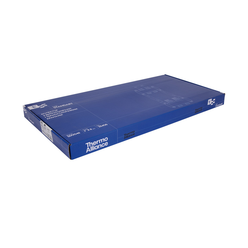 Колектор із витратомірами Thermo Alliance Standart 1" 11 виходів SD00411 Київ - фото 9