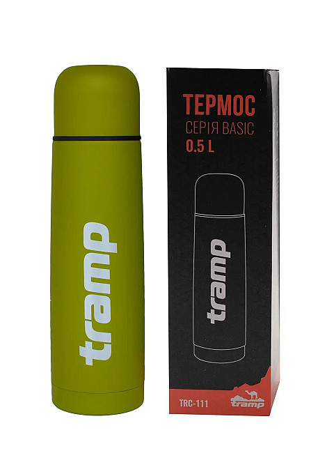 Термос TRAMP Basic 0,5 л оливковый UTRC-111-olive Київ - фото 1