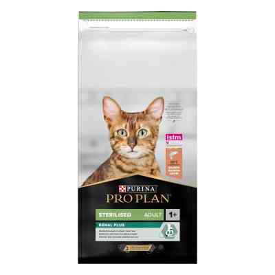 Сухой корм для кошек Purina Pro Plan Sterilised Adult 1+ Renal Plus Для взрослых стерилизованных С лососем 14 кг (7613287887597) Винница