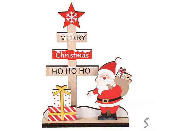Декор новогодний 12*17см HO-HO-HO R33775 ТМ STENSON Киев