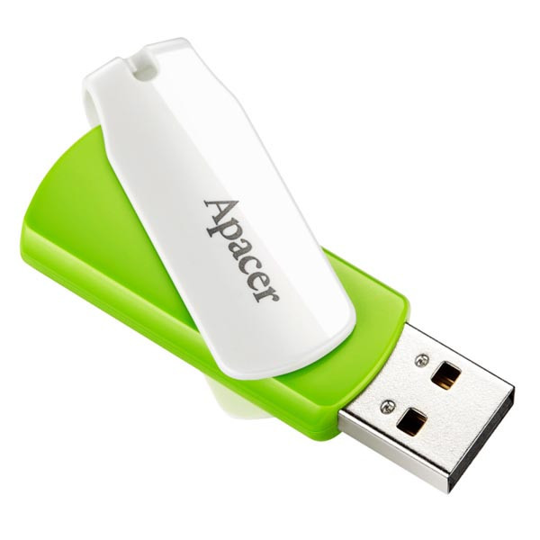 Флеш-накопичувач Apacer USB 2.0 AH335 32Gb Green Київ - фото 1