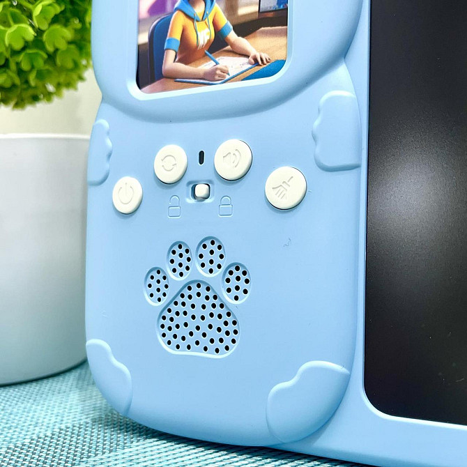 Картридер Всезнайко WToys кольорова LCD - дошка стілус 122 картки 18 тем казки пісні цікаві факти Блакитний (94930) Чернігів - фото 5