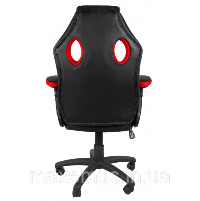 Компьютерное кресло для геймера Y S 60 56 с сетчатой спинкой офисное кресло с подлокотниками красное Мостиська - фото 5