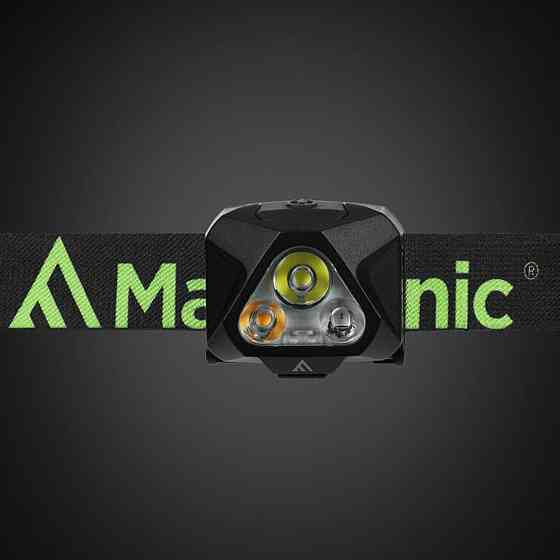 Фонарь налобный Mactronic Illuma (430 Lm) Cool White/Neutral White/Red LED USB Recharge Type-C (AHL0081) Вінниця