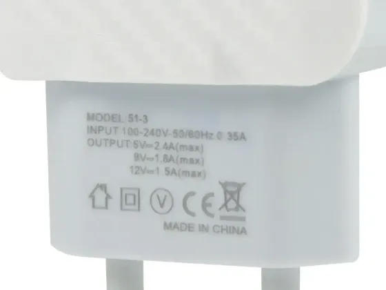 Зарядное устройство 220В 2.4А QC3.0 USBx1 51-3 Киев
