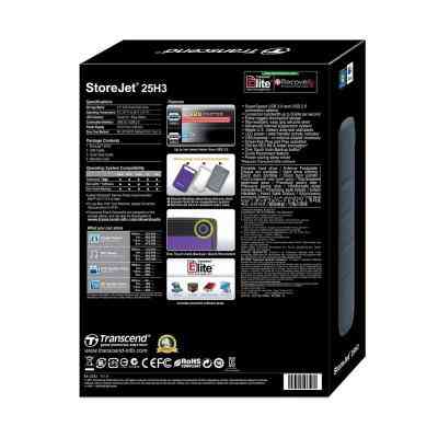 Зовнішній жорсткий диск 2.5&quot; 2TB Transcend (TS2TSJ25H3P) Вінниця