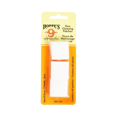 Патч для чистки оружия Hoppe's .17 квадратный синтетика 60 шт/уп (1201) Винница - изображение 1