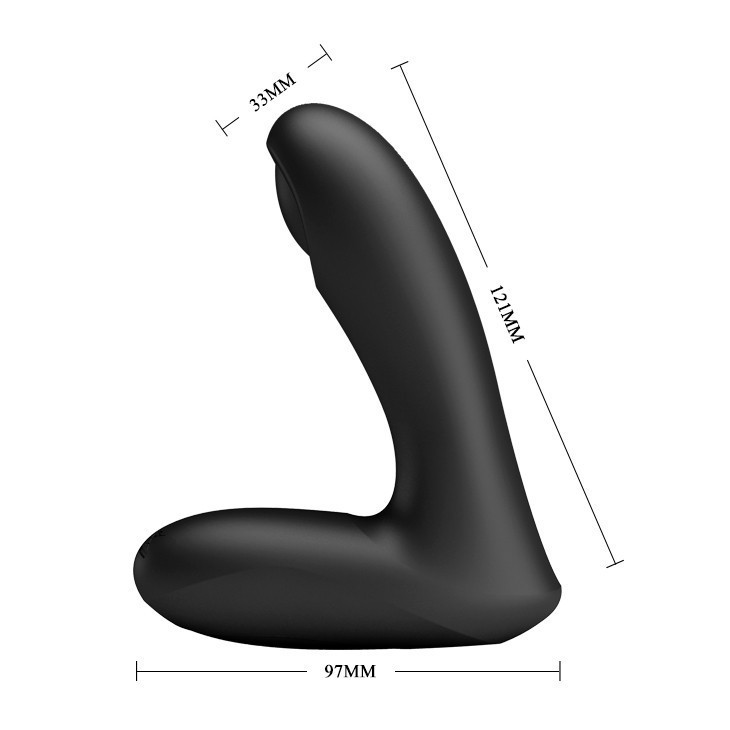 Массажер простаты - Pretty Love Archenemy Pulsator Black (App) Sex Aura Киев - изображение 10