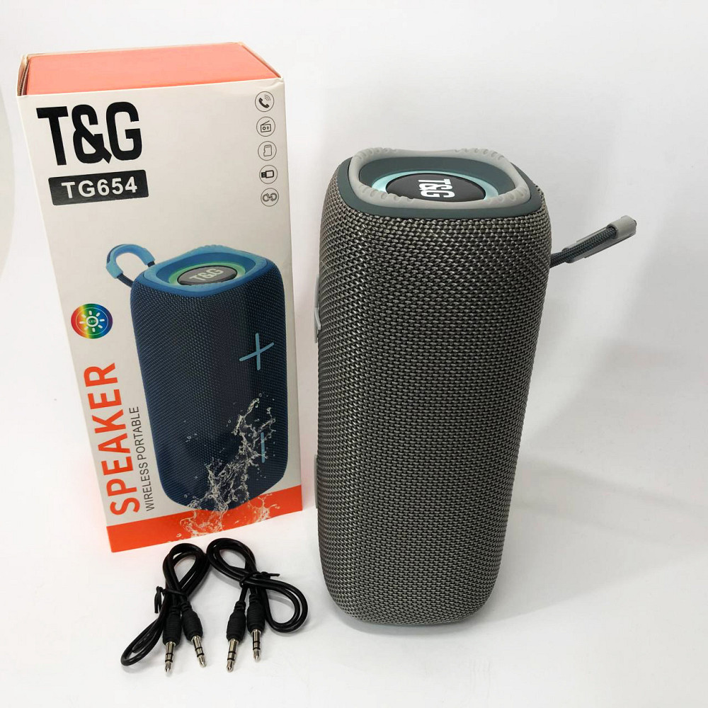 Bluetooth колонка з хорошою батареєю TG654, Bluetooth колонка з якісними басами, Блютуз аудіо приймач OT-46 Львів - фото 9