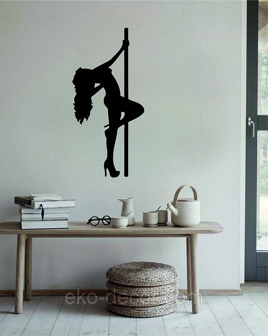 Декоративное настенное Панно «Стриптиз», Декор на стену 70*33 см, Черный Киев - изображение 8