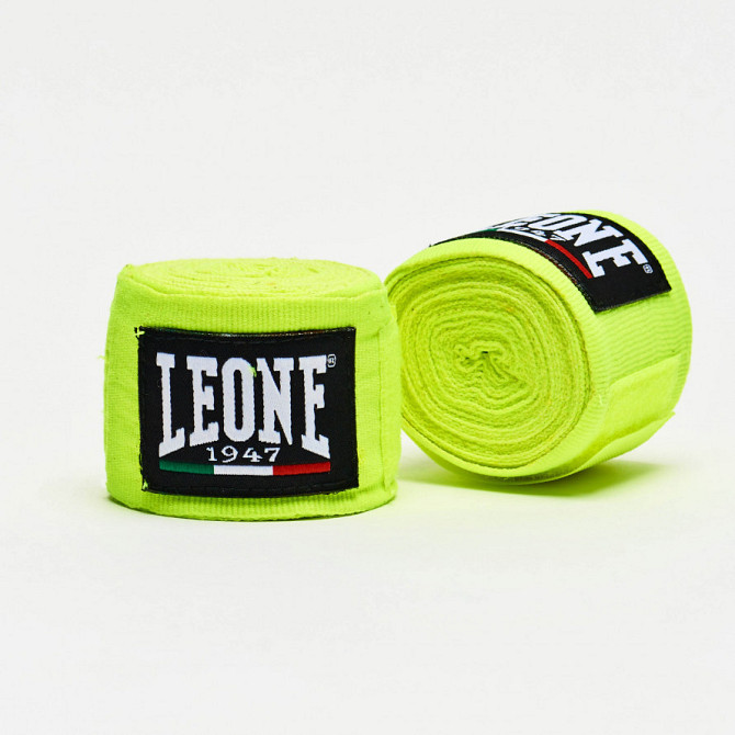 Бінті боксерські Leone Yellow 3,5 м Кам'янське - фото 1