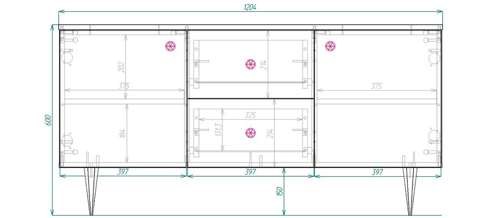 Тумба ТВ Сканді, глуха Киев - изображение 2
