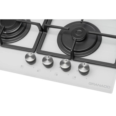 Варочна поверхня GRANADO GGH 62-104 white glass Вінниця - фото 3