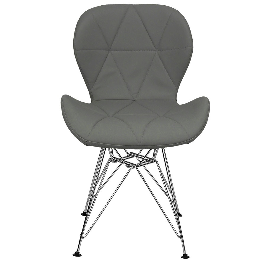 Стілець Стар S екошкіра сіра Дніпро - фото 3