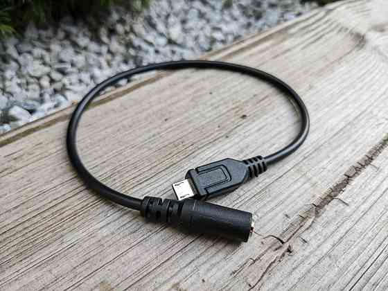 Перехідник Jack 3.5 - Micro USB до 0.5м Луцьк