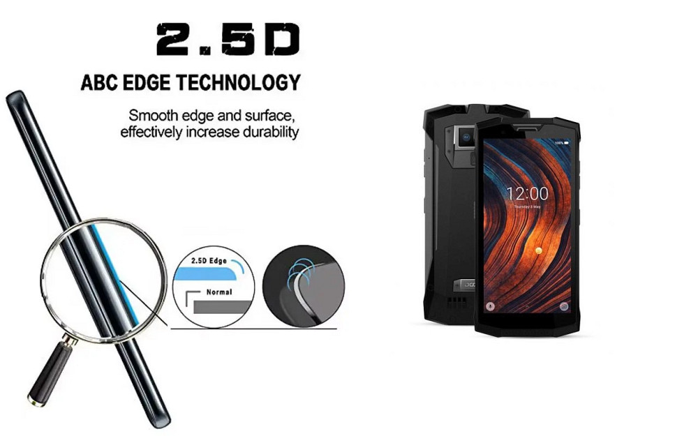 Защитное стекло ArmorGlass для DOOGEE S80, S80 Lite – устойчивое к царапинам и ударам Киев - изображение 2