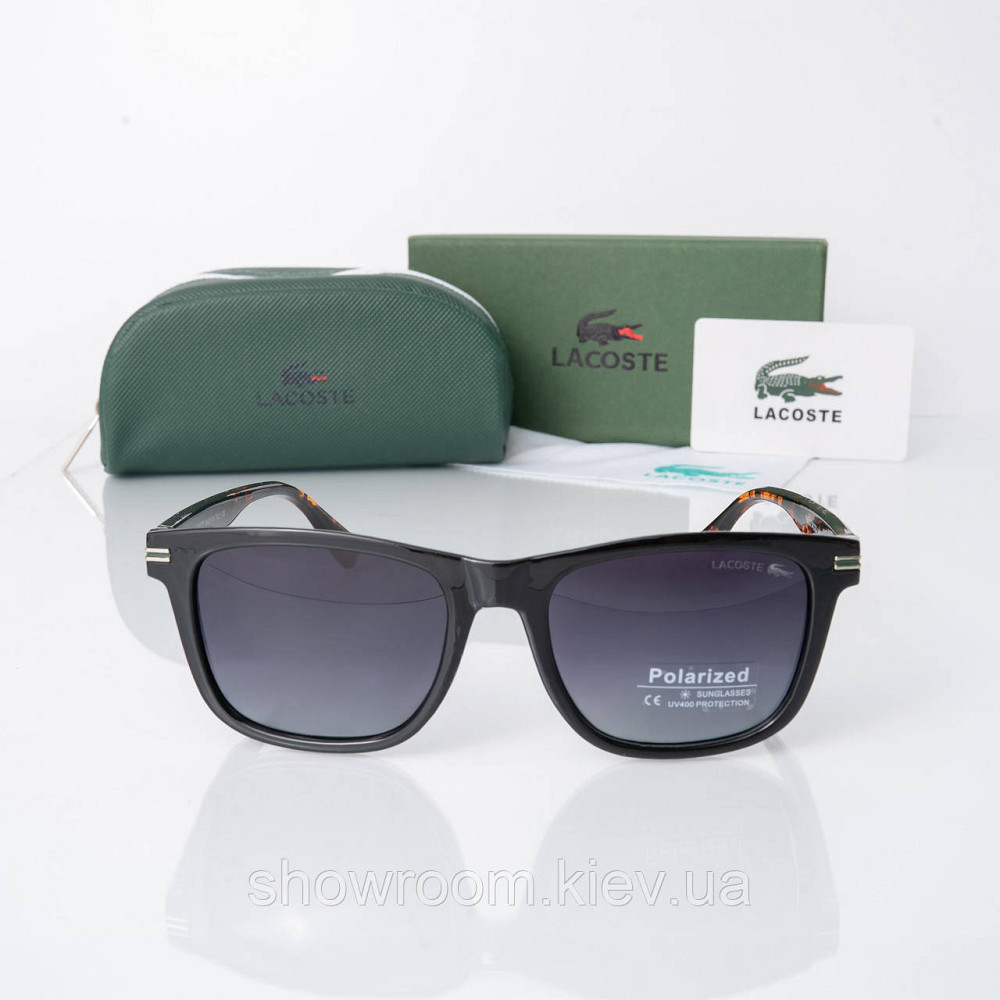 Сонцезахисні чоловічі окуляри Lacoste з поляризацією (229) Київ - фото 4