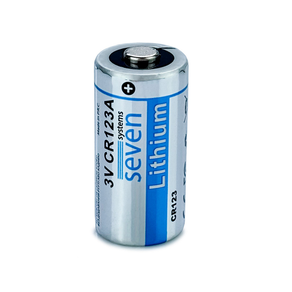 Батарейка SEVEN CR123A Lithium 3V 1 шт Київ - фото 8
