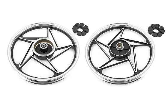 Диск колеса 1,85*18 (зад, барабан) (легкосплавний) мотоцикл 125J ZY Мукачево