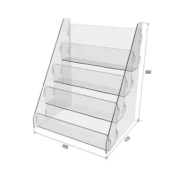 Товарна горка EKOSTAR на 4 полки 205х172х260 Київ