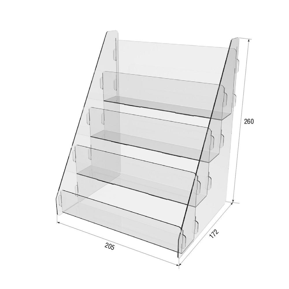 Товарна горка EKOSTAR на 4 полки 205х172х260 Київ - фото 3