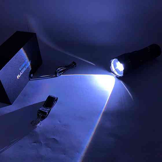 Военный армейский фонарик нашлемный CB-G401Y-30W, Сверхмощный фонарь лед, Ручной фонарик cob QH-41 Львов