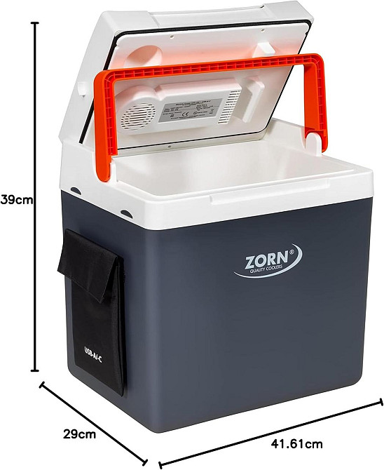 Автохолодильник Zorn Z-26 LNE + USB 12/230 V, 25 л Киев - изображение 2