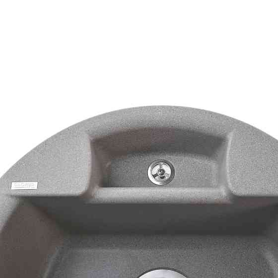 Гранитная мойка Globus Lux GURON серый камень 480мм-А0005 (000008399) Киев