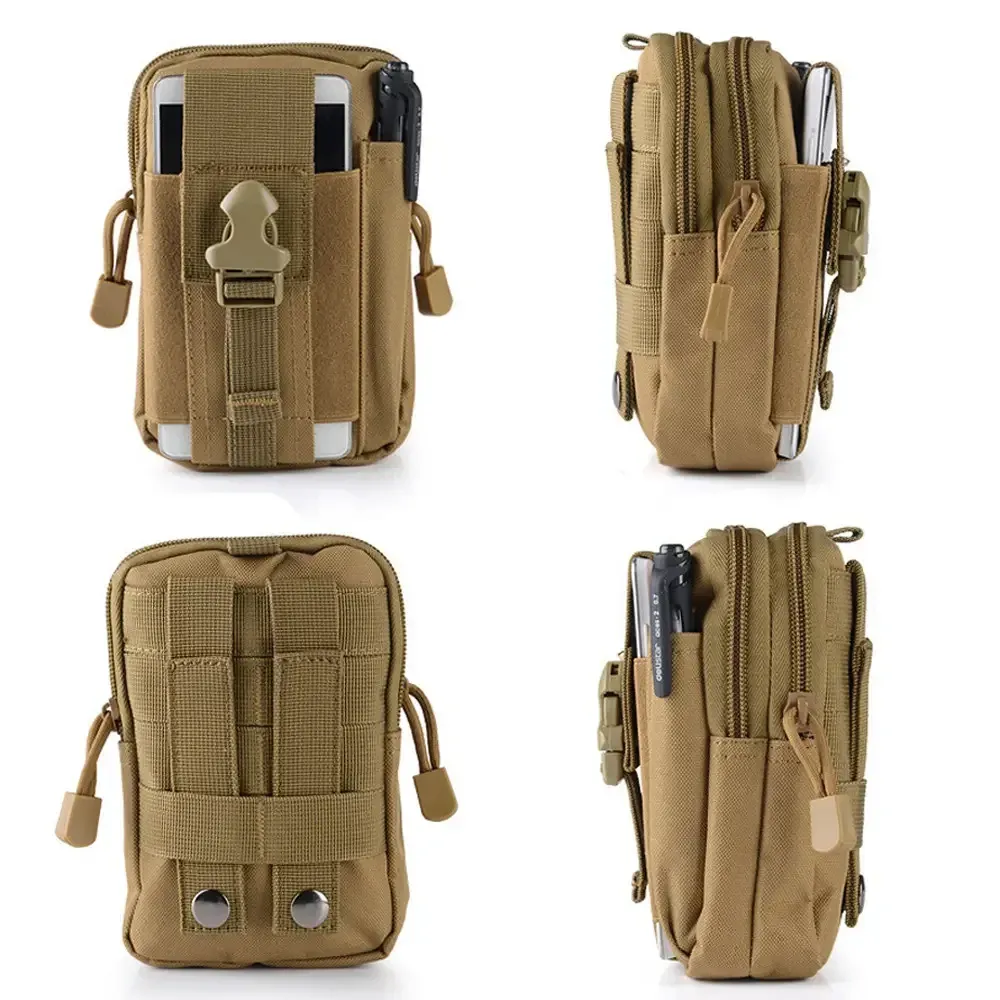 Поясная сумка тактическая (18х13х3см) A50,Песочная SBR Киев - изображение 9