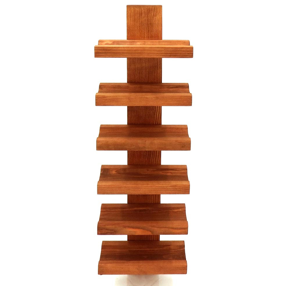 Настінна винна полиця "Мотомія" шафран Миколаїв - фото 1