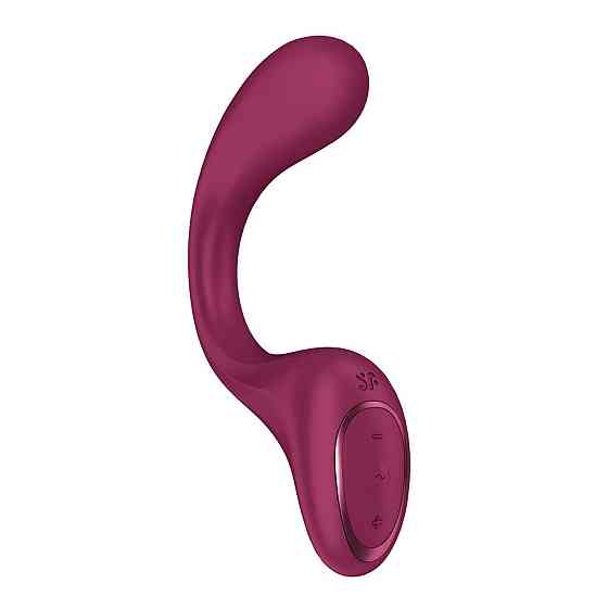 Вагінально-кліторальний вібратор Satisfyer G for Goddess 2 Wine Red, 2 мотори Sex Aura Київ