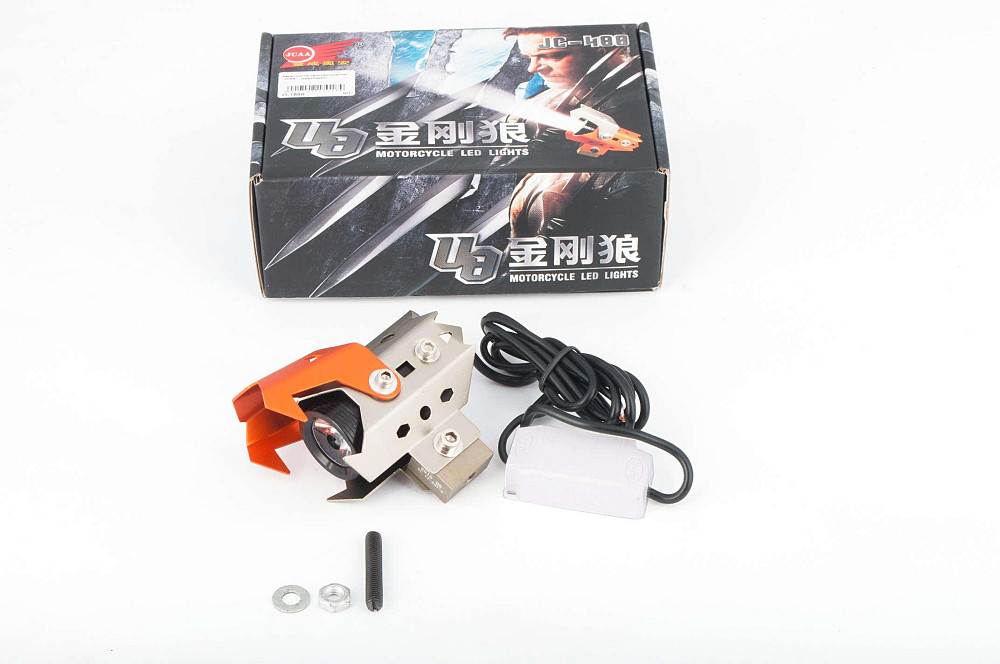 Фара (лінза) протитуманна (коричнева із золотим) JCAA Київ - фото 1