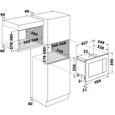 Мікрохвильова піч Whirlpool WMF200G Вінниця - фото 8
