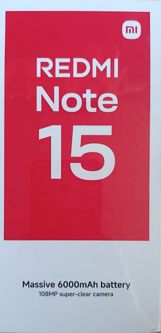 Xiaomi Redmi Note 15 8/256 Версия с зарядным устройством в комплекте. Харьков - изображение 7