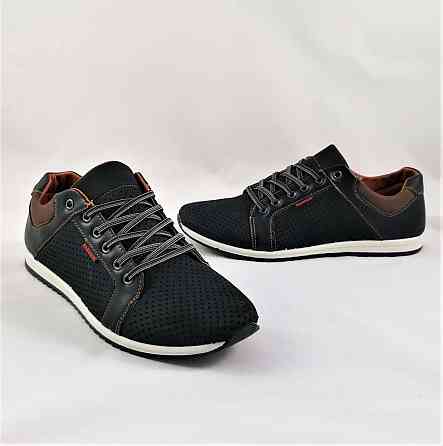 Мужские Мокасины Летние Кроссовки Сеточка Черные (размеры: 40,41,42,43,44,45) Видео Обзор - 14-1 Днепр