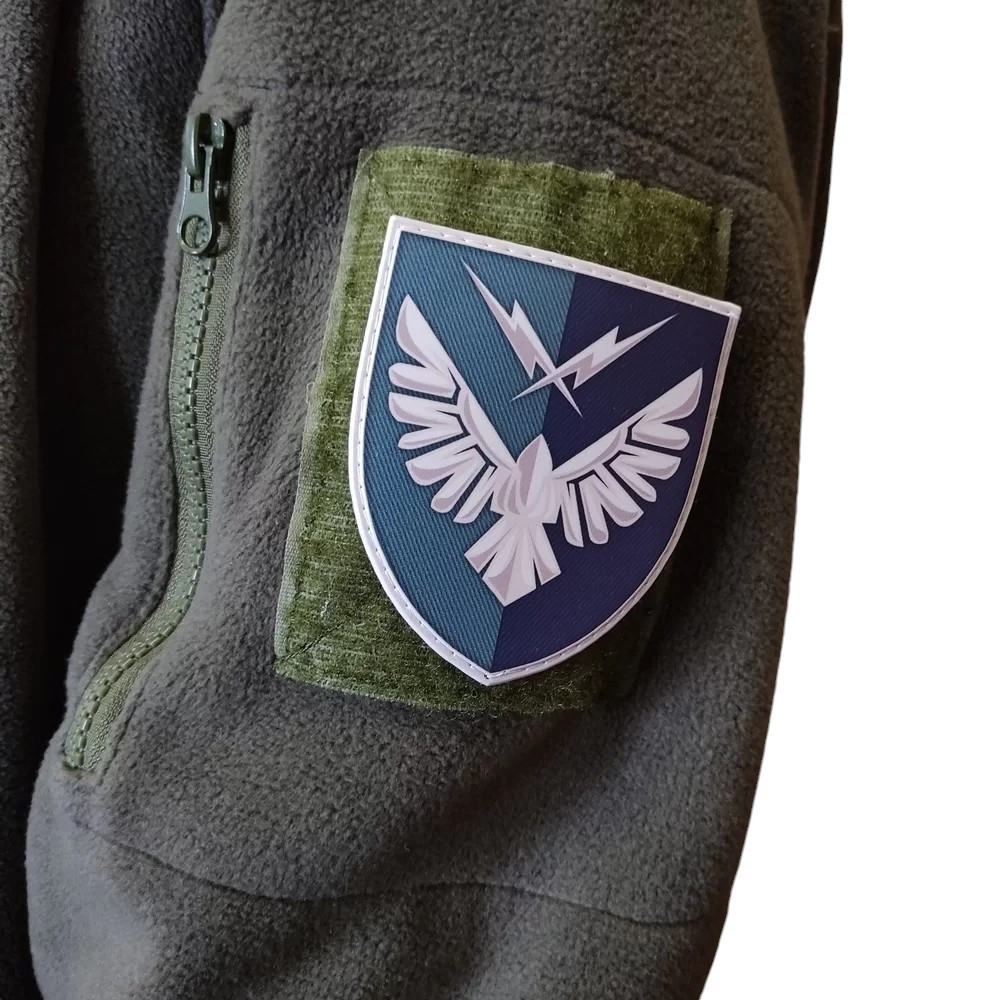 Патч / шеврон ЗСУ 319 окремий інформаційно-телекомунікаційний вузол зв'язку Запоріжжя - фото 2