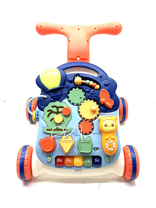 Ходунки каталка Limo Toy 2 в 1 Веселий бізіборд ігровий столик Вид 3 (M 5473 AB) Чернігів - фото 1