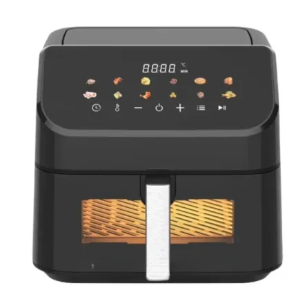 Аэрофритюрница SK-10070, таймер до 60 мин, температура 80-200°C, защита от перегрева, легкая очистка Одесса
