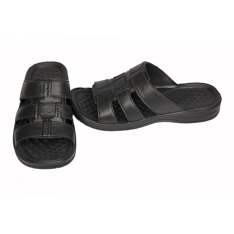 Мужские тапочки пенка шлепанцы пена черный резиновые Одесса - изображение 2