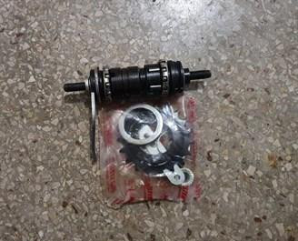 Втулка   заднего колеса велосипеда   (36 спиц, ножной тормоз, червячная, без корпуса, + звезда)  Индия Мукачево - изображение 1