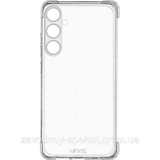 Samsung S24 FE S721 Чехол прозрачный Защита камеры + углы Одесса