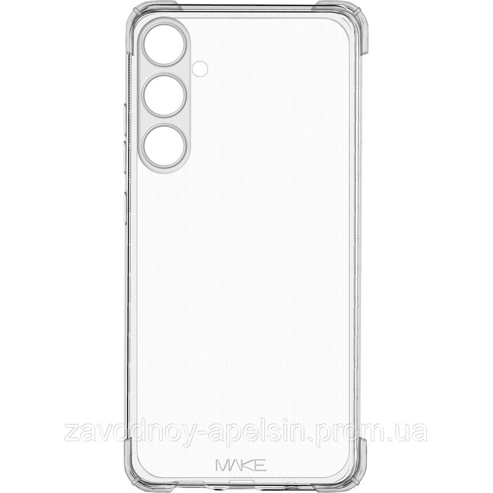 Samsung S24 FE S721 Чохол прозорий Захист камери + кути Одеса - фото 1