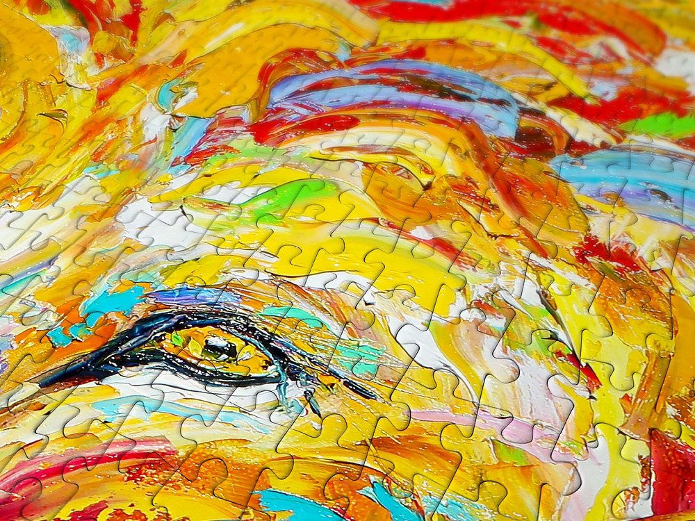 Пазл Різнобарвний лев - Colorful Lion (Enjoy-1416) Київ - фото 2