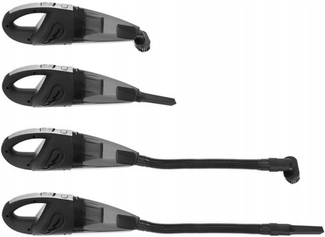 Автомобильный ручной пылесос без мешка с насадками и чехлом Xtrobb (22149) Аккумулятор 2500 мАч Нововолынск - изображение 7