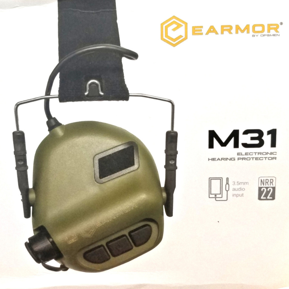 Навушники активні тактичні олива M31 mod4 Одеса - фото 8