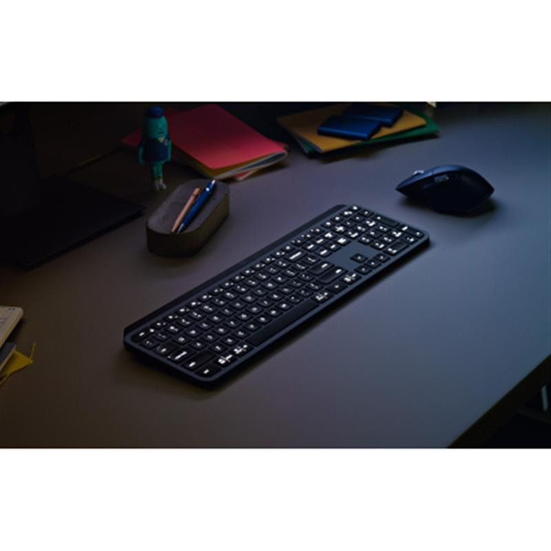 Комплект бездротовий (клавіатура, миша) Logitech MX Keys Combo for Business Graphite US (920-010933) Чорний Харьков - изображение 8