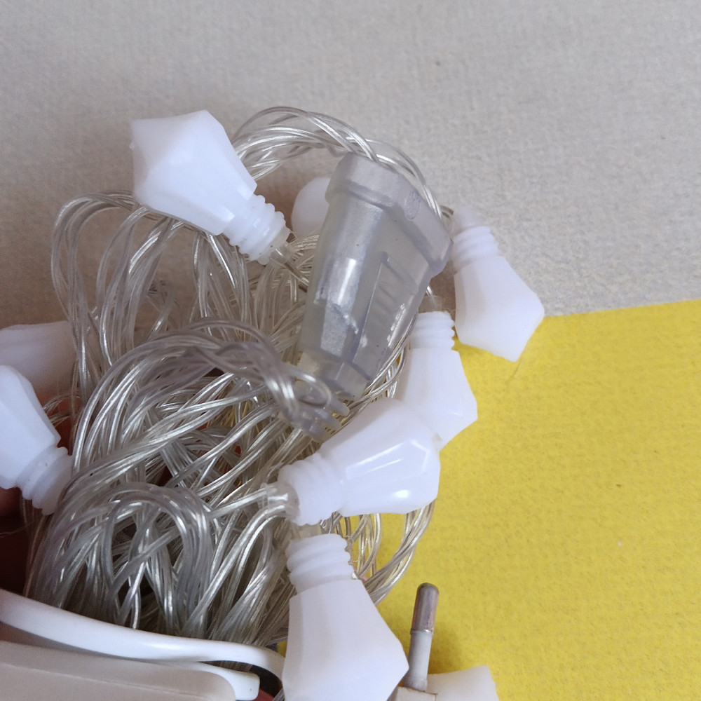 Новорічна гірлянда ліхтарик LED 5м мультиколір Київ - фото 2